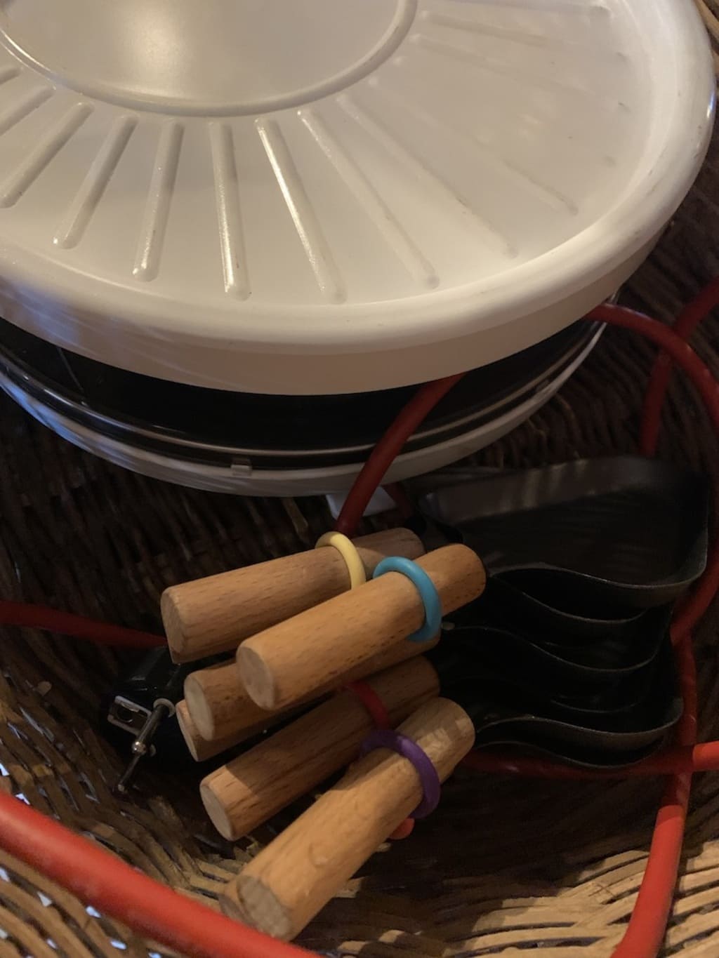 Appareil à raclette pour 8 personnes