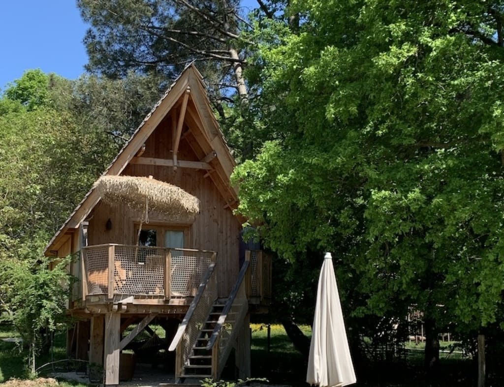 lodge en pleine nature à louer