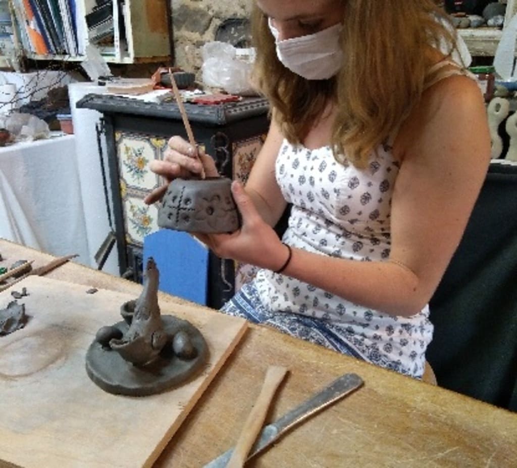 atelier créatif en Puisaye